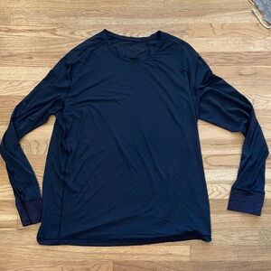 Men's Black Long Sleeve Shirt lululemon size XL